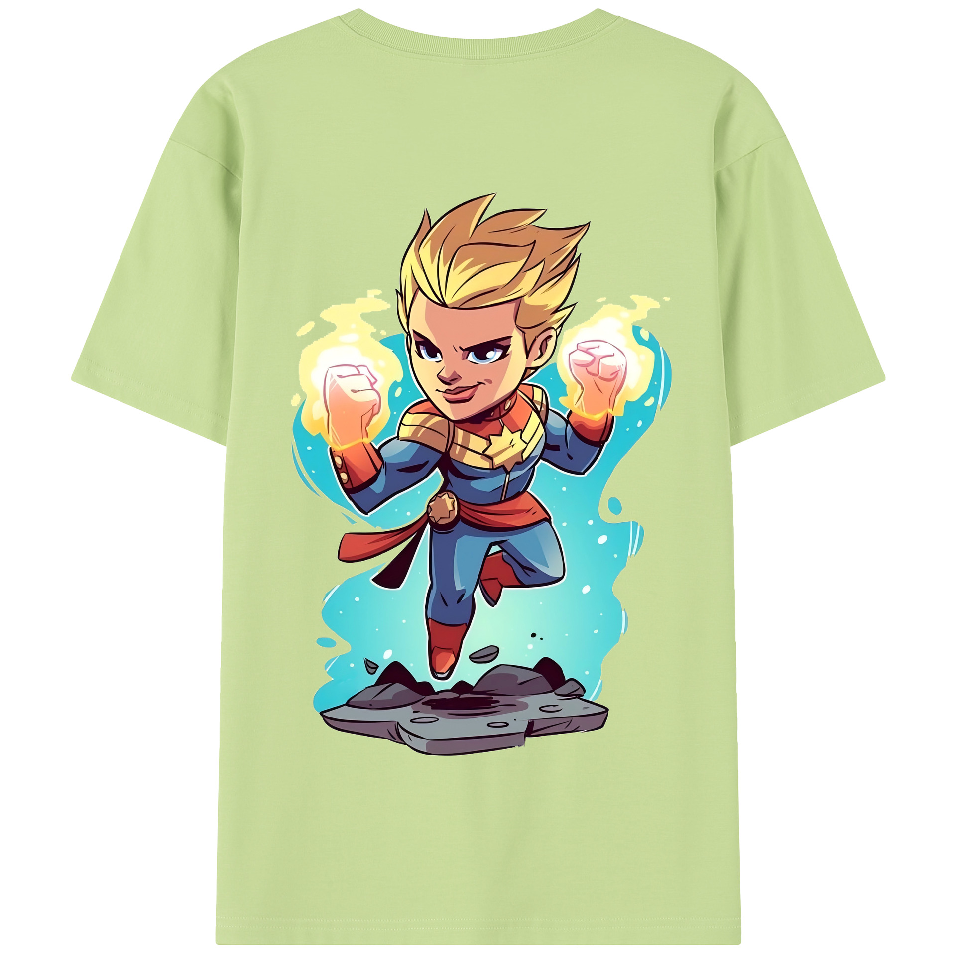 （画像用） アベンジャーズ The Avengers 綿100％半袖Tシャツ（背面プリント）